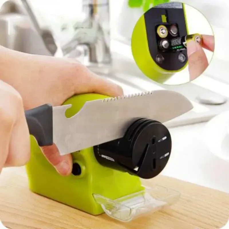 Affûteur de couteaux électrique, finition soignée
