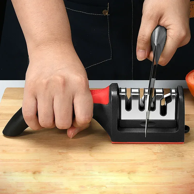 Affûteur électrique automatique pour couteaux et ciseaux, usage domestique et professionnel 8