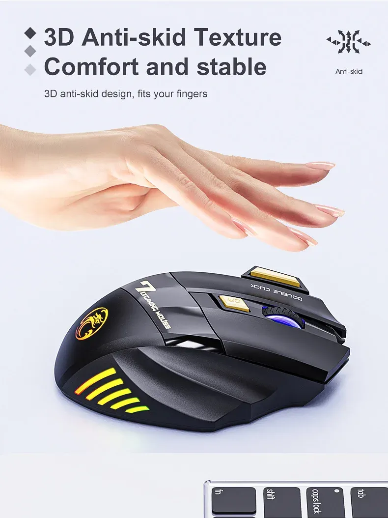 Souris IMICE GW-X7 vue détaillée