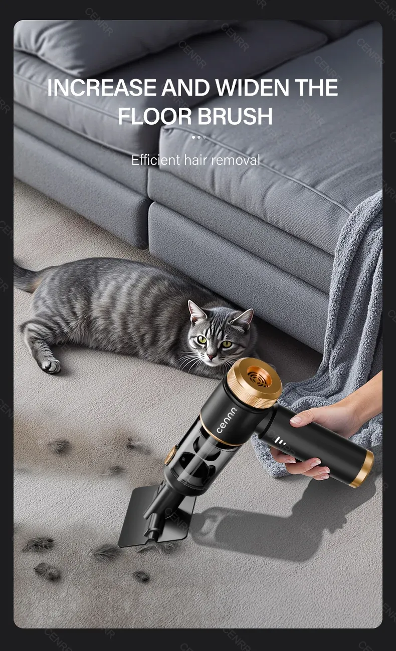 Aspirateur CENRR, détails du design