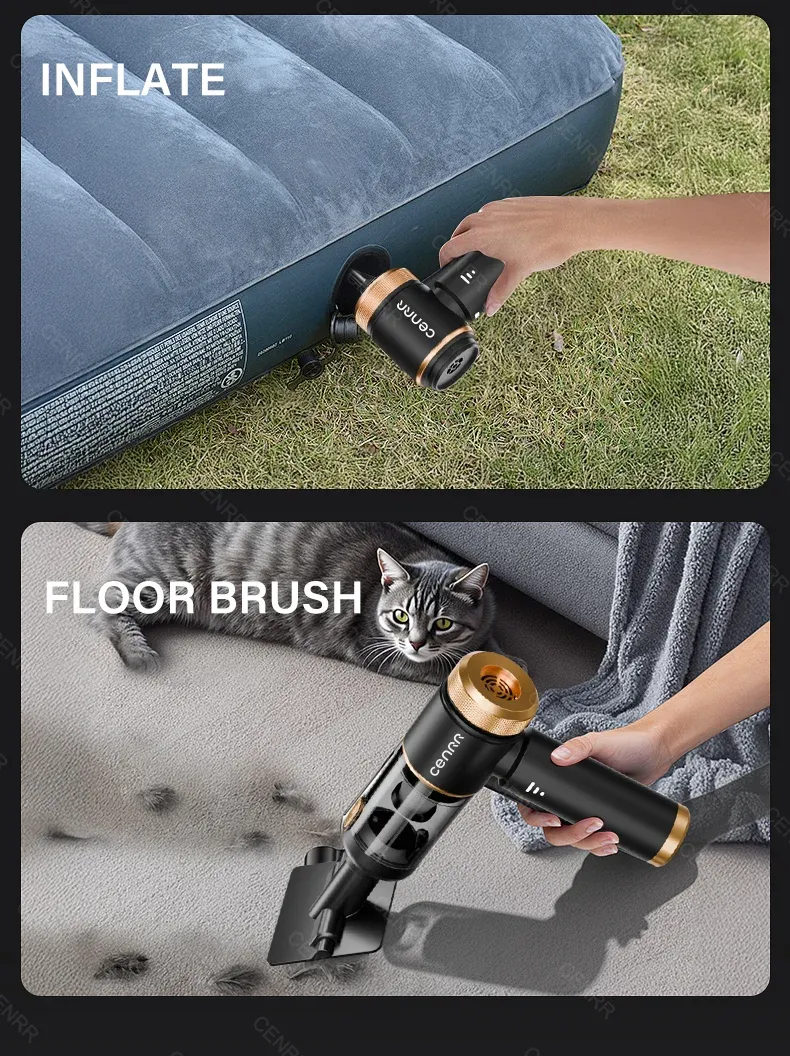 Aspirateur CENRR, usage intérieur de véhicule