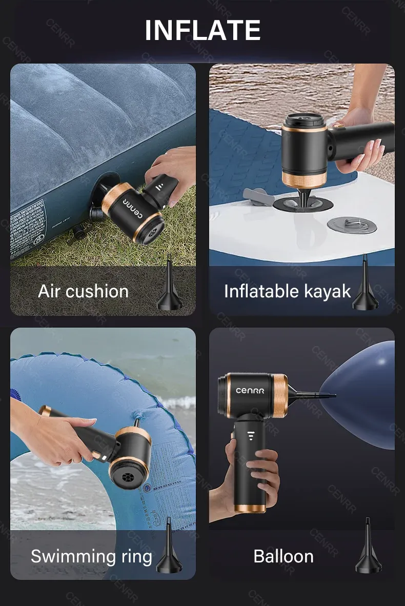 Aspirateur CENRR, polyvalence du soufflage