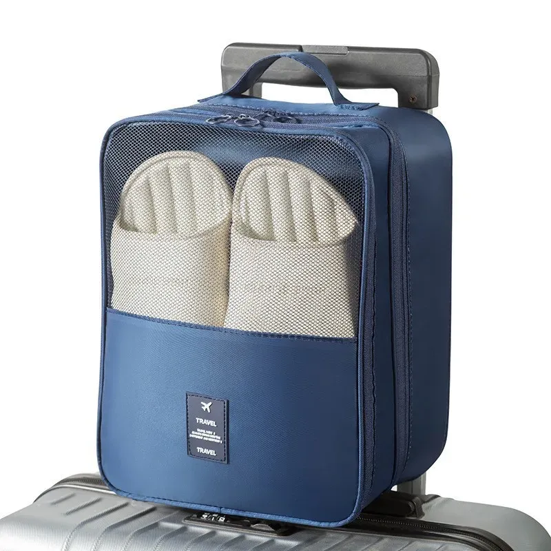 Organisateur de bagages de voyage anti-poussière pour chaussures, sacs et vêtements 12