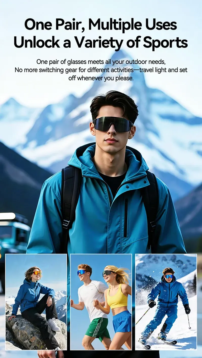 Lunettes intelligentes Lenovo, ambiance lifestyle
