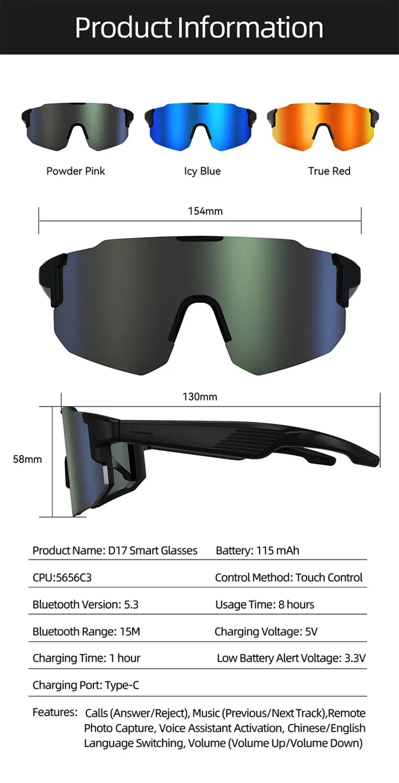 Lunettes Bluetooth Lenovo, présentation complète