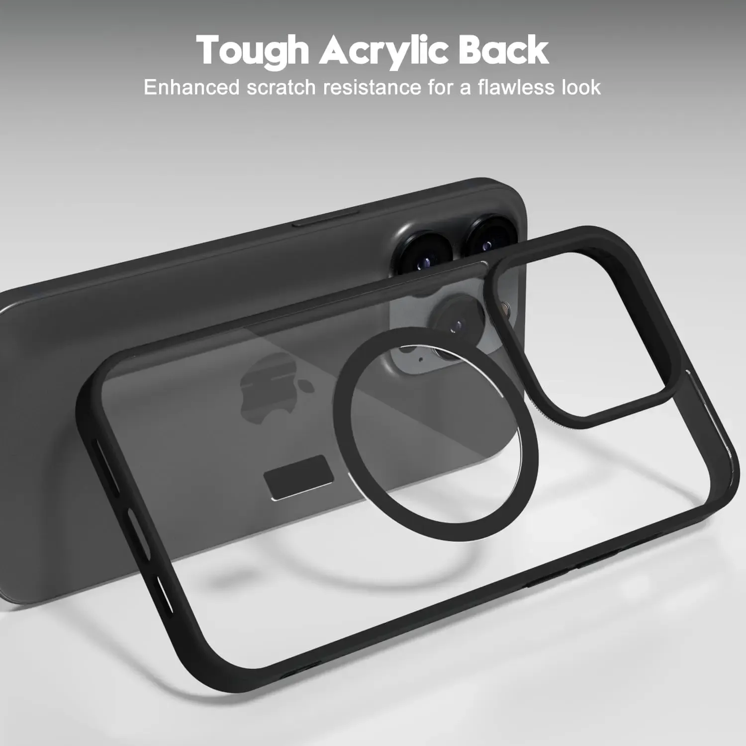 Coque MagSafe hybride pour iPhone en situation d'utilisation