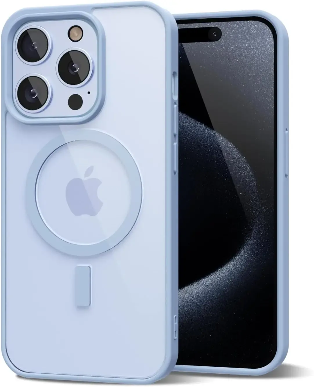 Coque hybride non jaunissante compatible MagSafe pour iPhone 16 Pro Max, 16 Pro, 16, 15 Plus, 15, 14, 13 Mini, 13, 12, 11, SE et 8 9