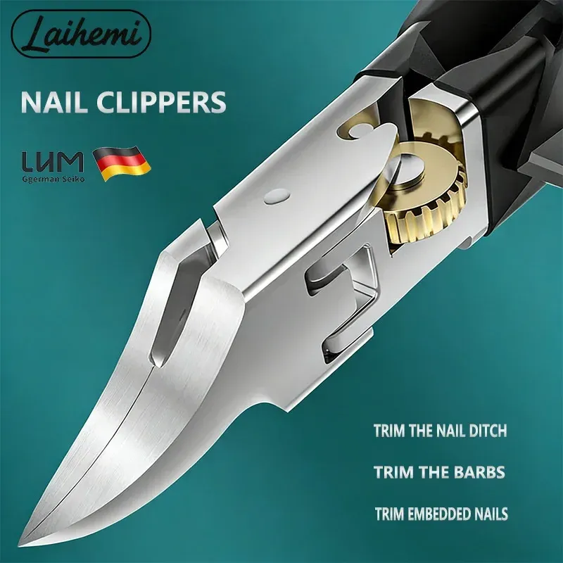 Coupe-ongles ergonomique, adapté aux ongles incarnés et aux ongles épais