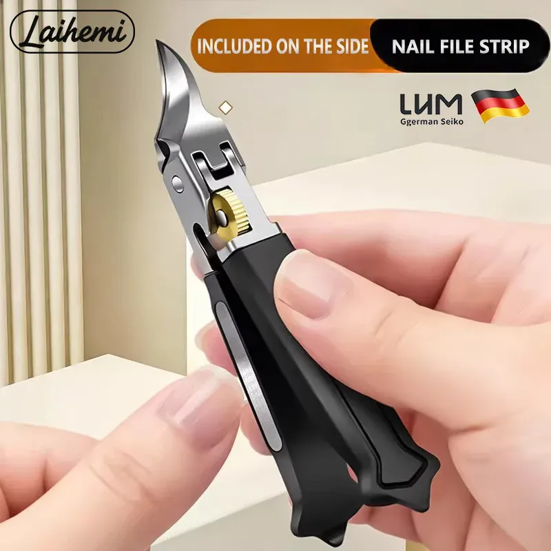 Détail du coupe-ongles ergonomique