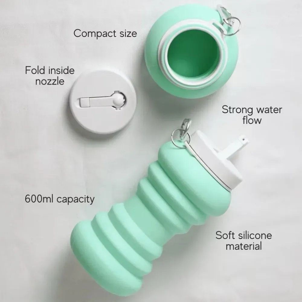 Spray de bidet portable 600 ml, pliable et réutilisable, à pression manuelle - Image 1