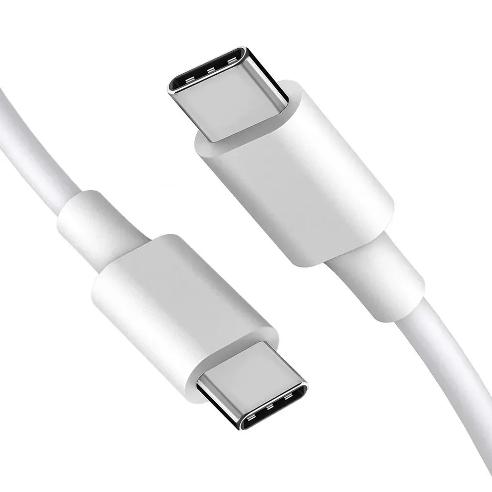 Câble USB-C vers USB-C Power Delivery 100 W pour iPhone 16 Plus, iPhone 15 Pro Max, Samsung, Huawei, Xiaomi, Realme, iQOO et POCO 2