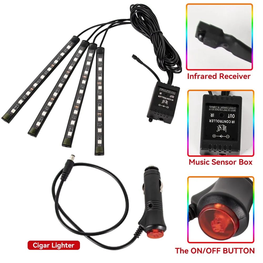 Accessoire automobile décoratif LED