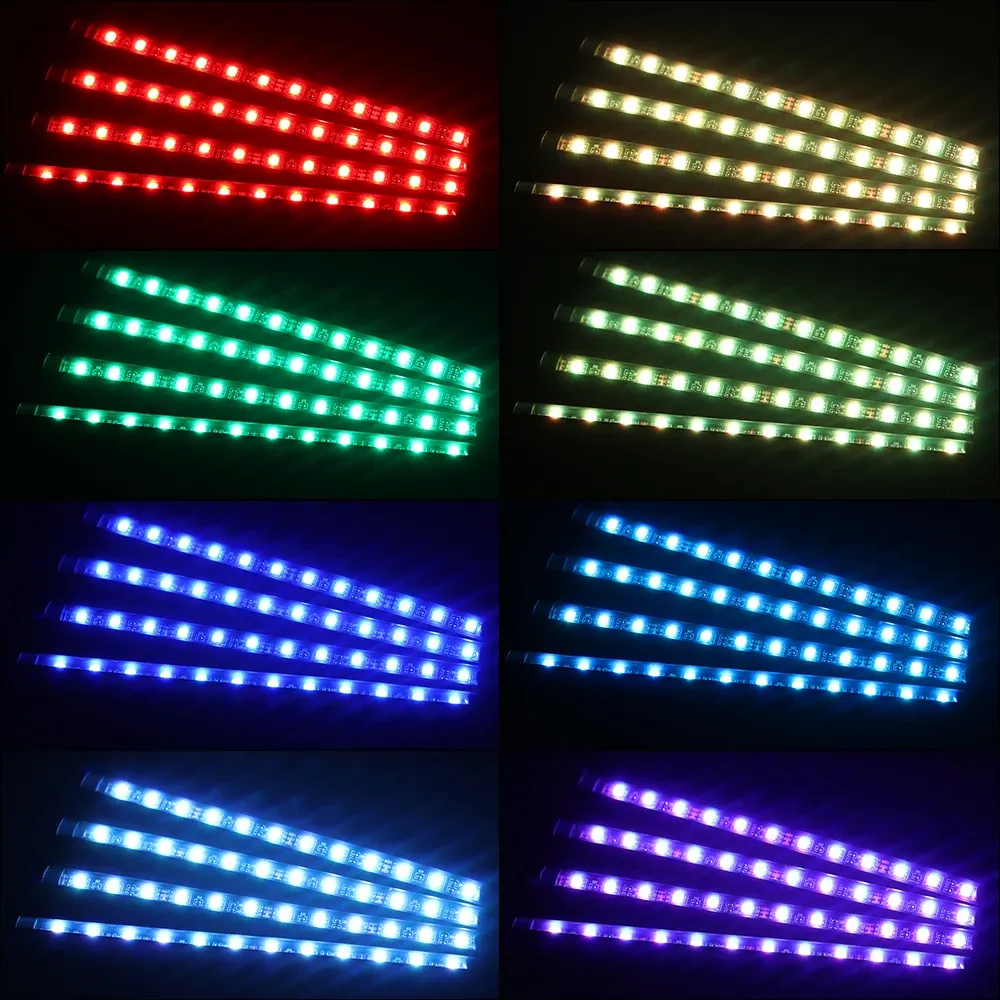 Installation de la lumière d'ambiance