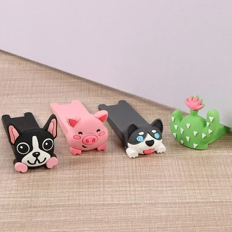 Butée de porte en silicone réutilisable à amortissement pour la maison 6