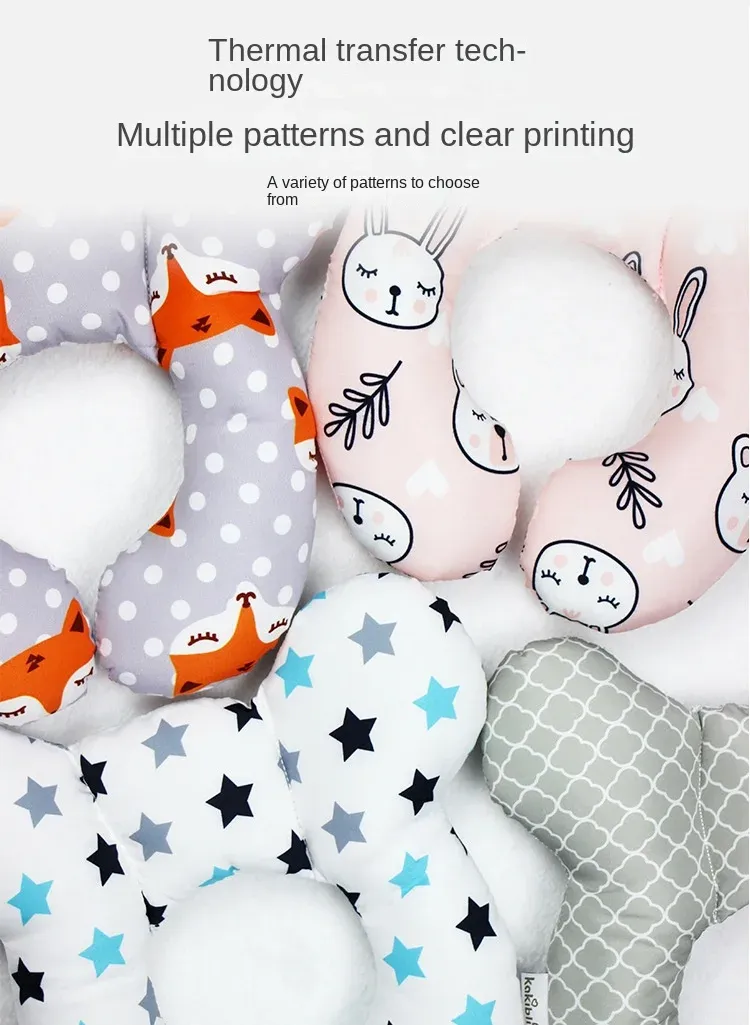 Coussin bébé, finitions et détails