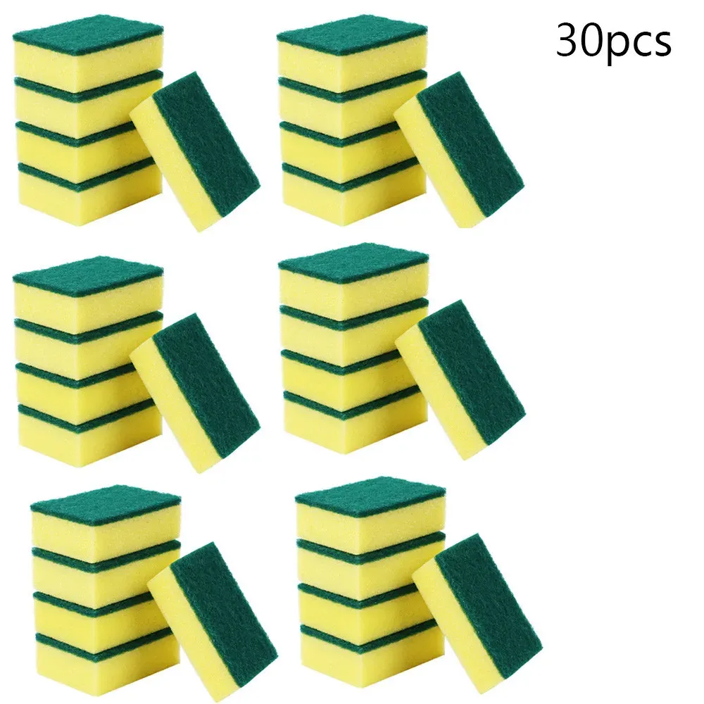 Éponges magiques Nano à récurer, lot de 20 ou 30 pièces, pour la cuisine, éponges à vaisselle, élimination efficace de la rouille et des taches tenaces sur casseroles et ustensiles, kit de brosses de nettoyage - Image 1