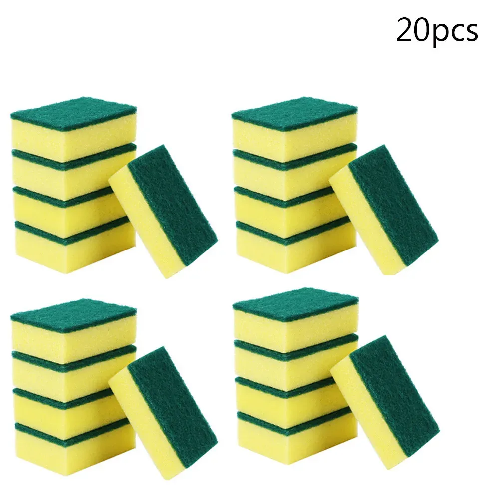 Éponges magiques Nano à récurer, lot de 20 ou 30 pièces, pour la cuisine, éponges à vaisselle, élimination efficace de la rouille et des taches tenaces sur casseroles et ustensiles, kit de brosses de nettoyage 7