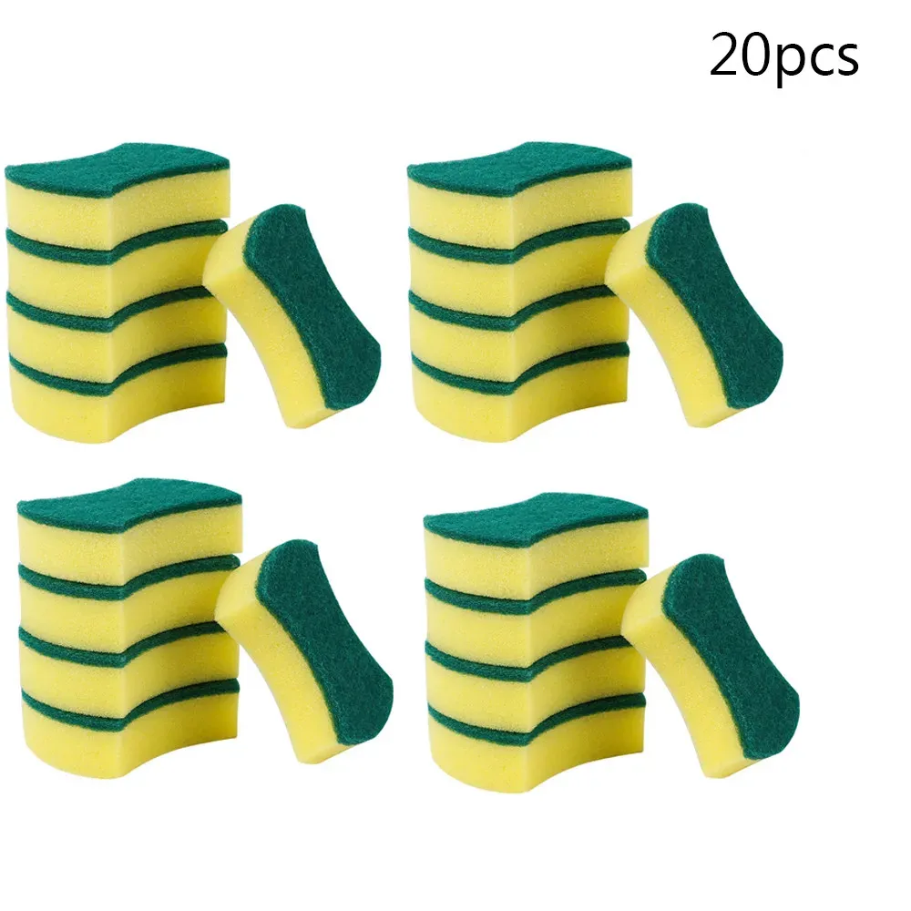 Éponges magiques Nano à récurer, lot de 20 ou 30 pièces, pour la cuisine, éponges à vaisselle, élimination efficace de la rouille et des taches tenaces sur casseroles et ustensiles, kit de brosses de nettoyage 8