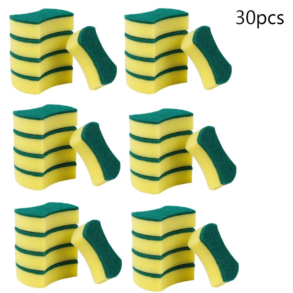 Éponges magiques Nano à récurer, lot de 20 ou 30 pièces, pour la cuisine, éponges à vaisselle, élimination efficace de la rouille et des taches tenaces sur casseroles et ustensiles, kit de brosses de nettoyage 10