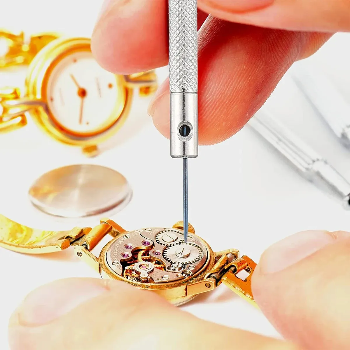Jeu de tournevis de précision 0,6 à 2,0 mm pour la réparation de montres, lunettes et bijoux 4