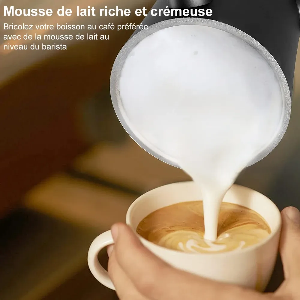 Préparation de mousse de lait