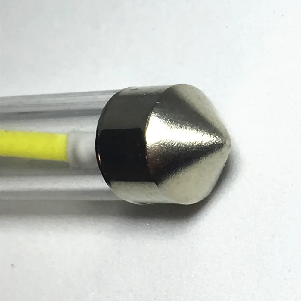 Ampoules LED de plafonnier pour voiture, navettes 31 mm, 36 mm, 39 mm et 41 mm, C5W / C10W, blanc, SMD COB, 12 V, lot de 2 5