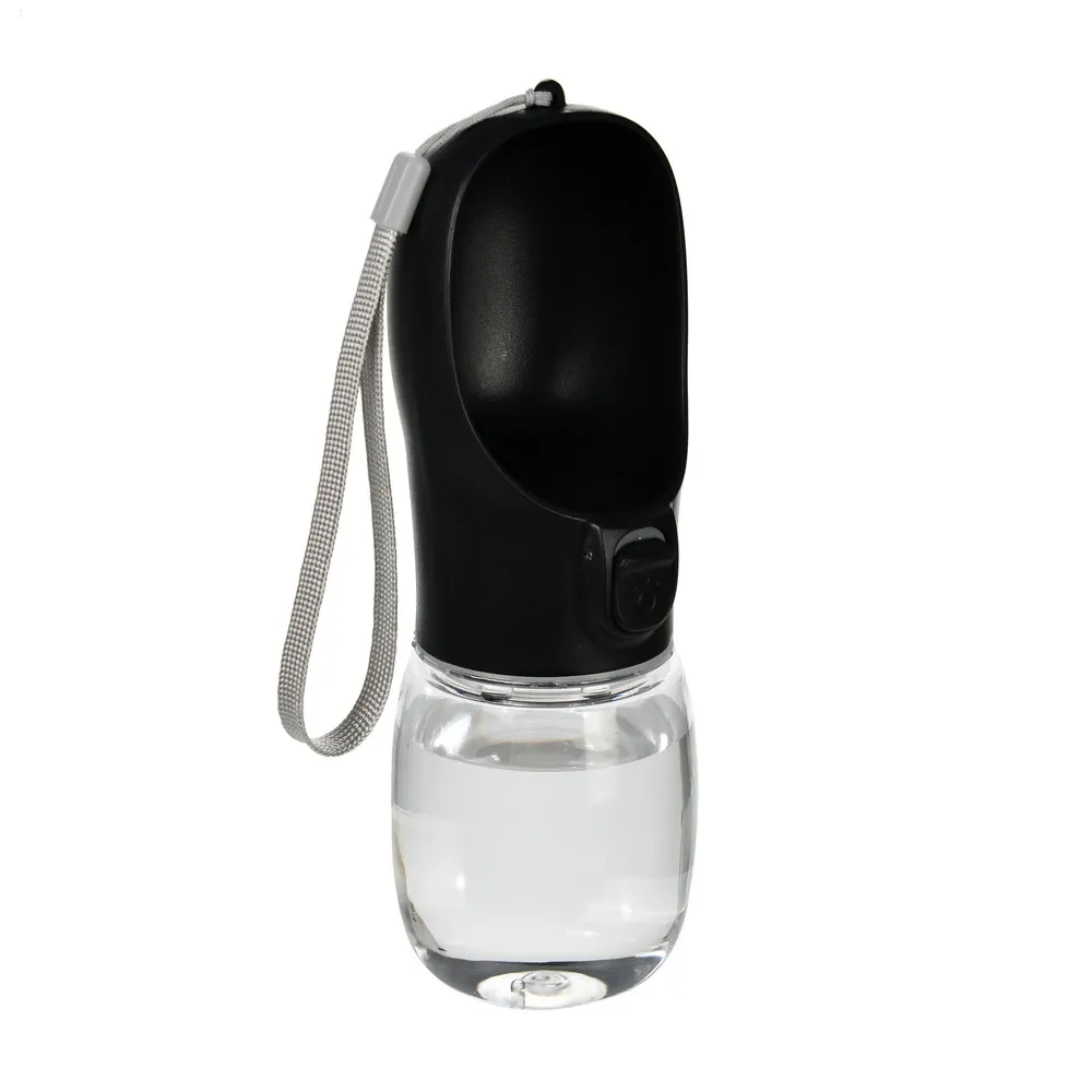 Bouteille d'eau portable pour chiens avec bol intégré, idéale pour la randonnée en plein air 8
