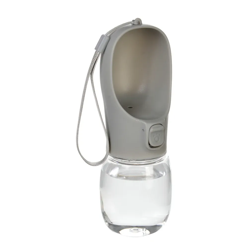 Bouteille d'eau portable pour chiens avec bol intégré, idéale pour la randonnée en plein air 10