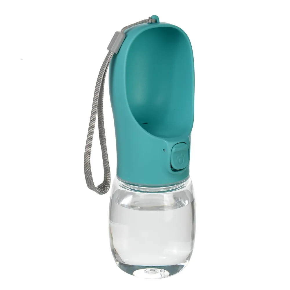 Bouteille d'eau portable pour chiens avec bol intégré, idéale pour la randonnée en plein air 11