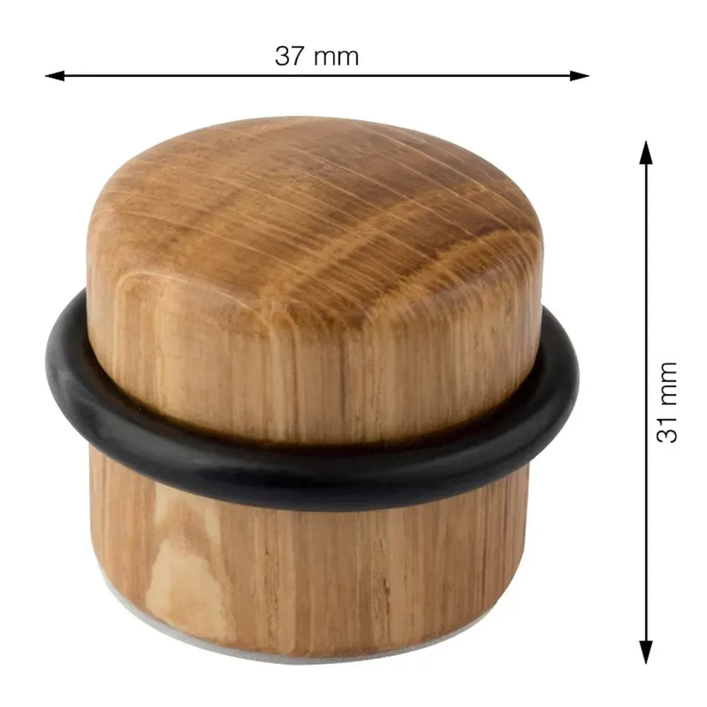 Butée de porte en bois auto-adhésive sans perçage, protection pour meubles de bureau 8