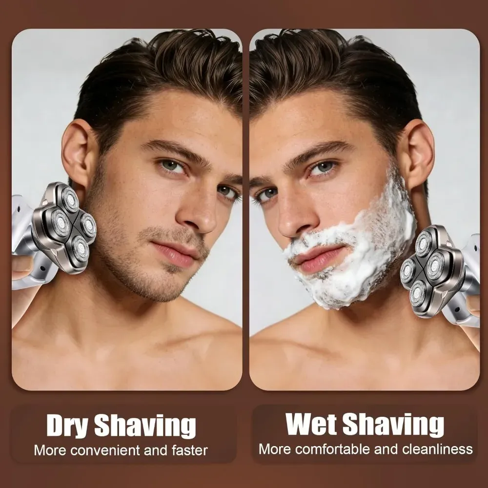 Têtes de rechange pour rasoir à double lame flottante (lot de 4), compatibles avec Skull Pitbull Butterfly Kiss PRO et Palm 5