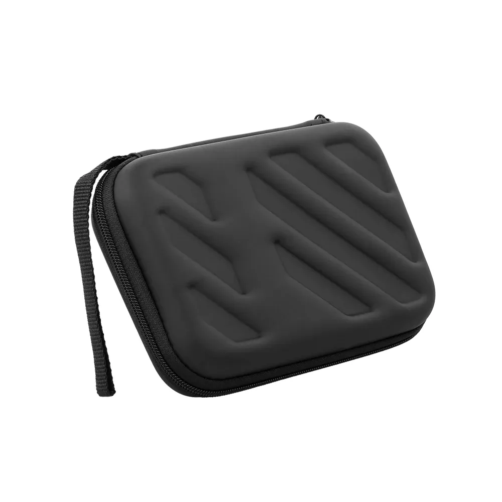 Étui EVA antichoc pour disque dur externe 2,5 pouces, avec poche en maille et intérieur souple 2