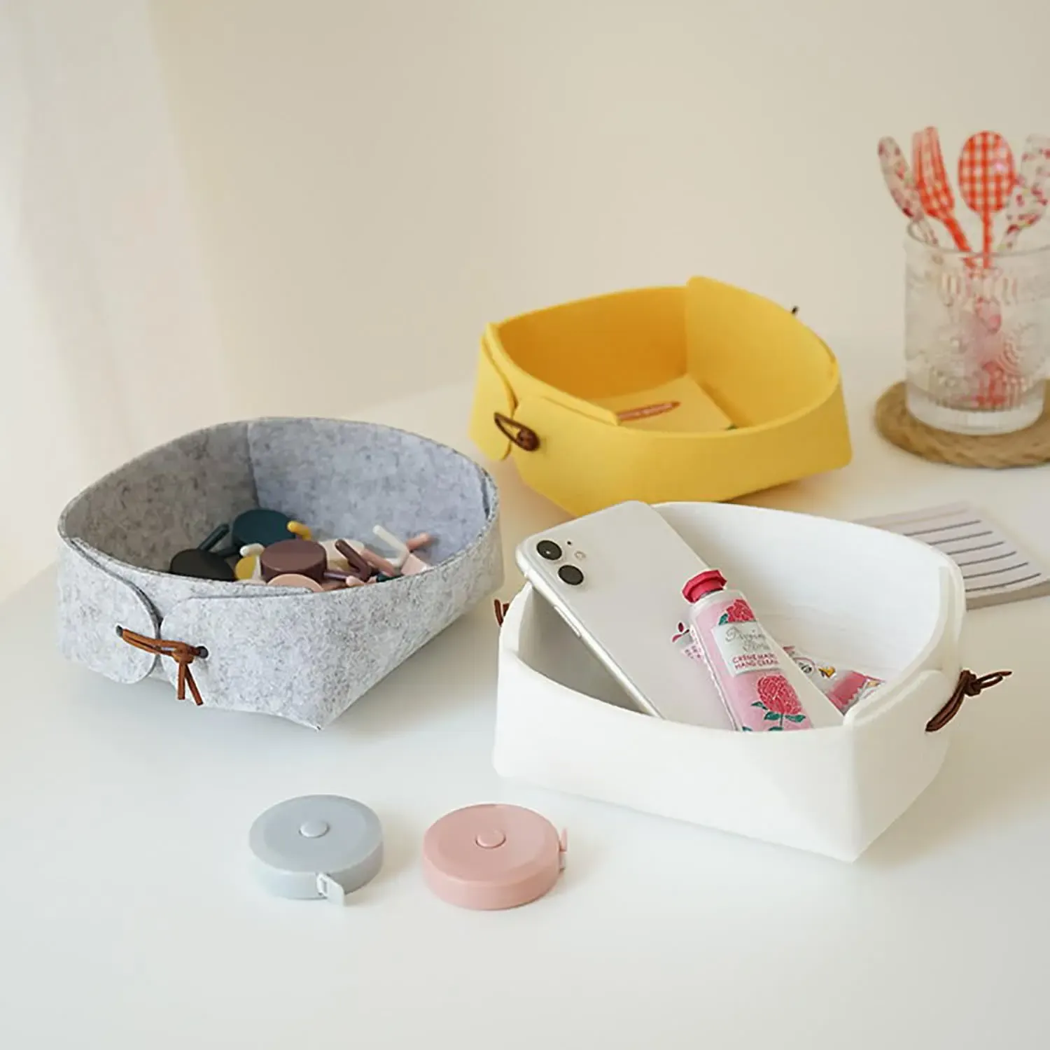 Plateau à dés hexagonal en feutre, style alternatif