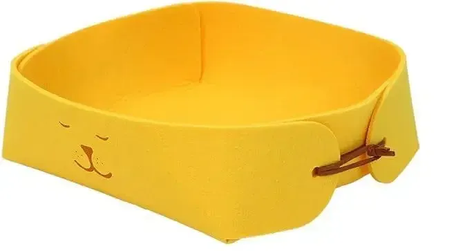 Plateau à dés hexagonal en feutre avec boîte de rangement pliable 9