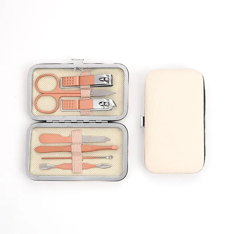 Kit de manucure et pédicure professionnel en acier inoxydable, 7 ou 18 pièces, avec coupe-ongles pour ongles incarnés 3
