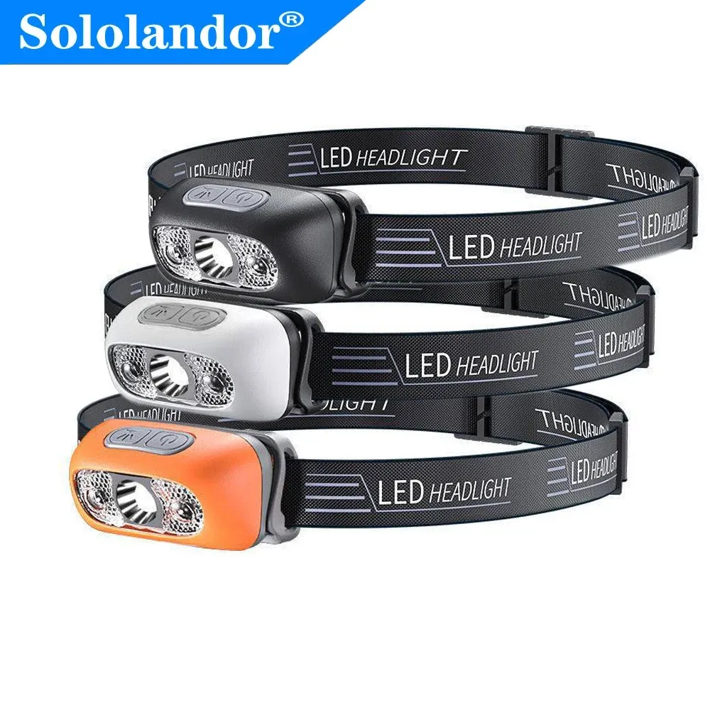 Lampe frontale rechargeable USB 500 lumens