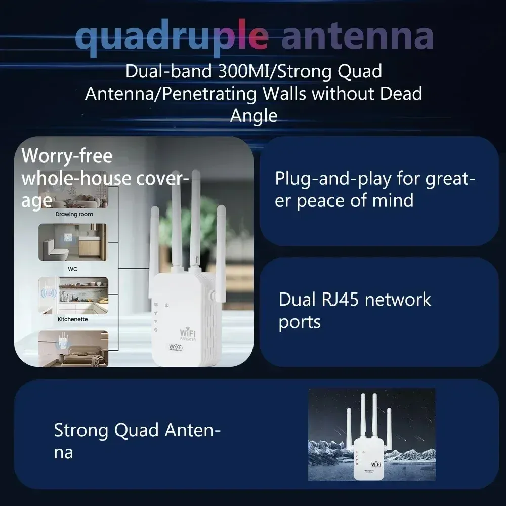 Répéteur Wi-Fi en situation