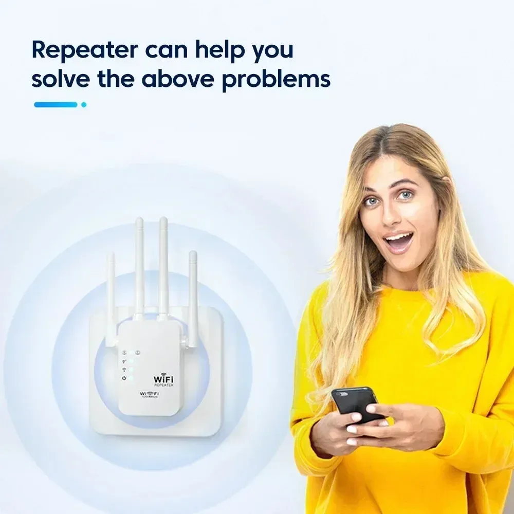 Répéteur Wi-Fi vue détaillée