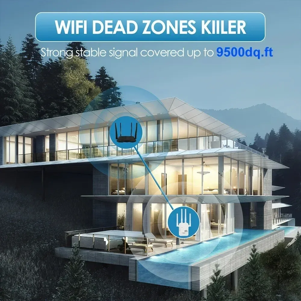 Répéteur Wi-Fi utilisation quotidienne