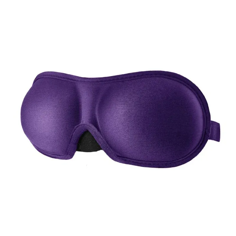 Masque de sommeil confortable en satin de soie, pour femmes et hommes 7