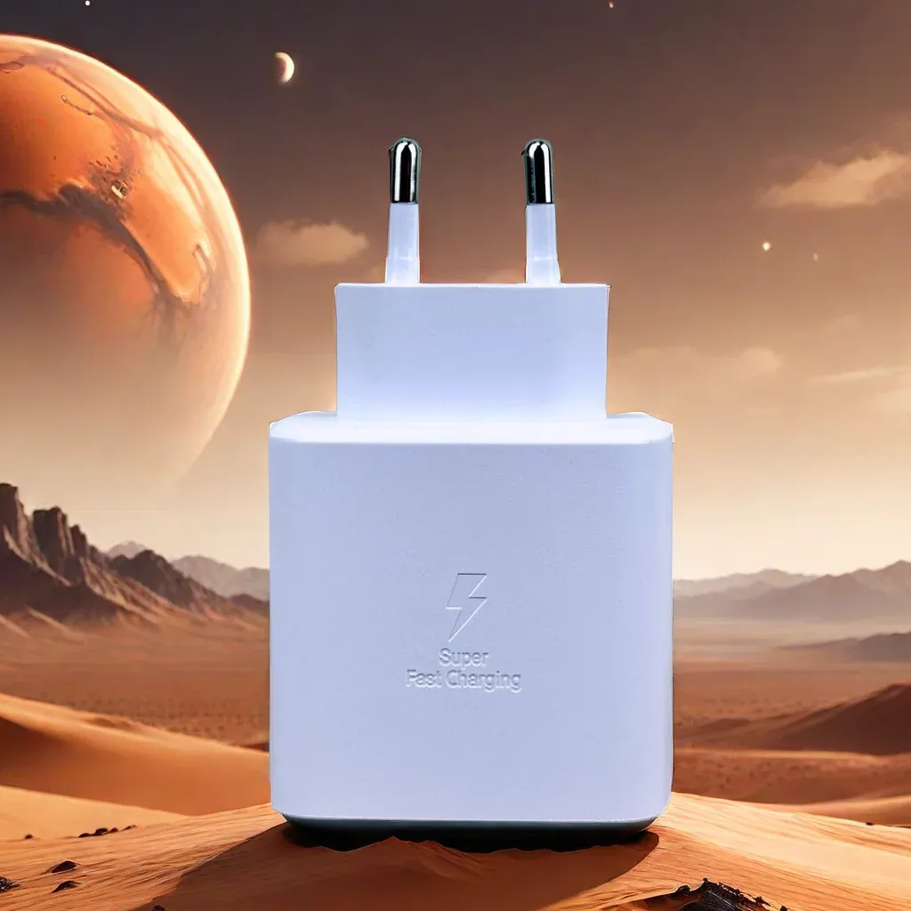 Détails du chargeur Samsung