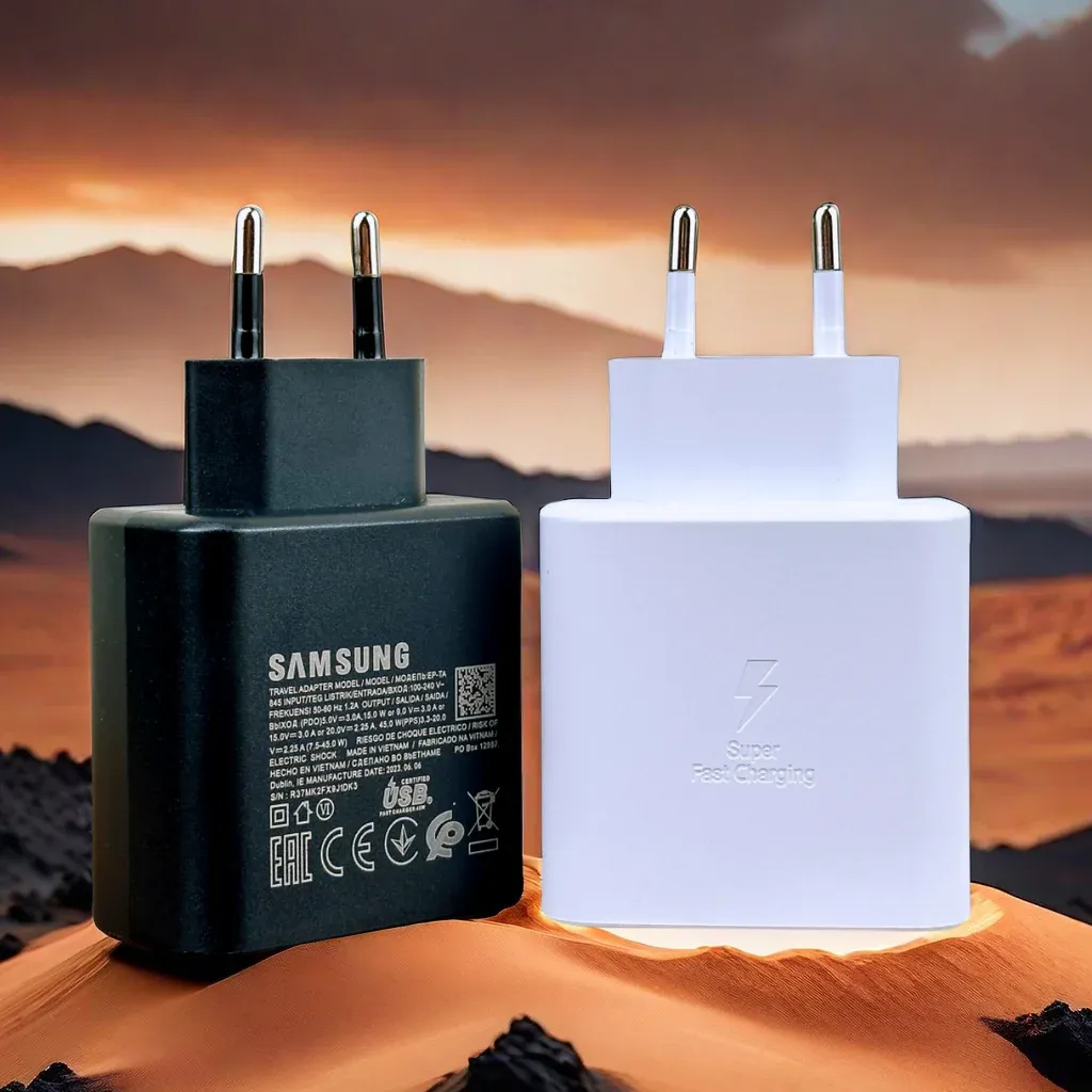 Chargeur Samsung en situation d'utilisation