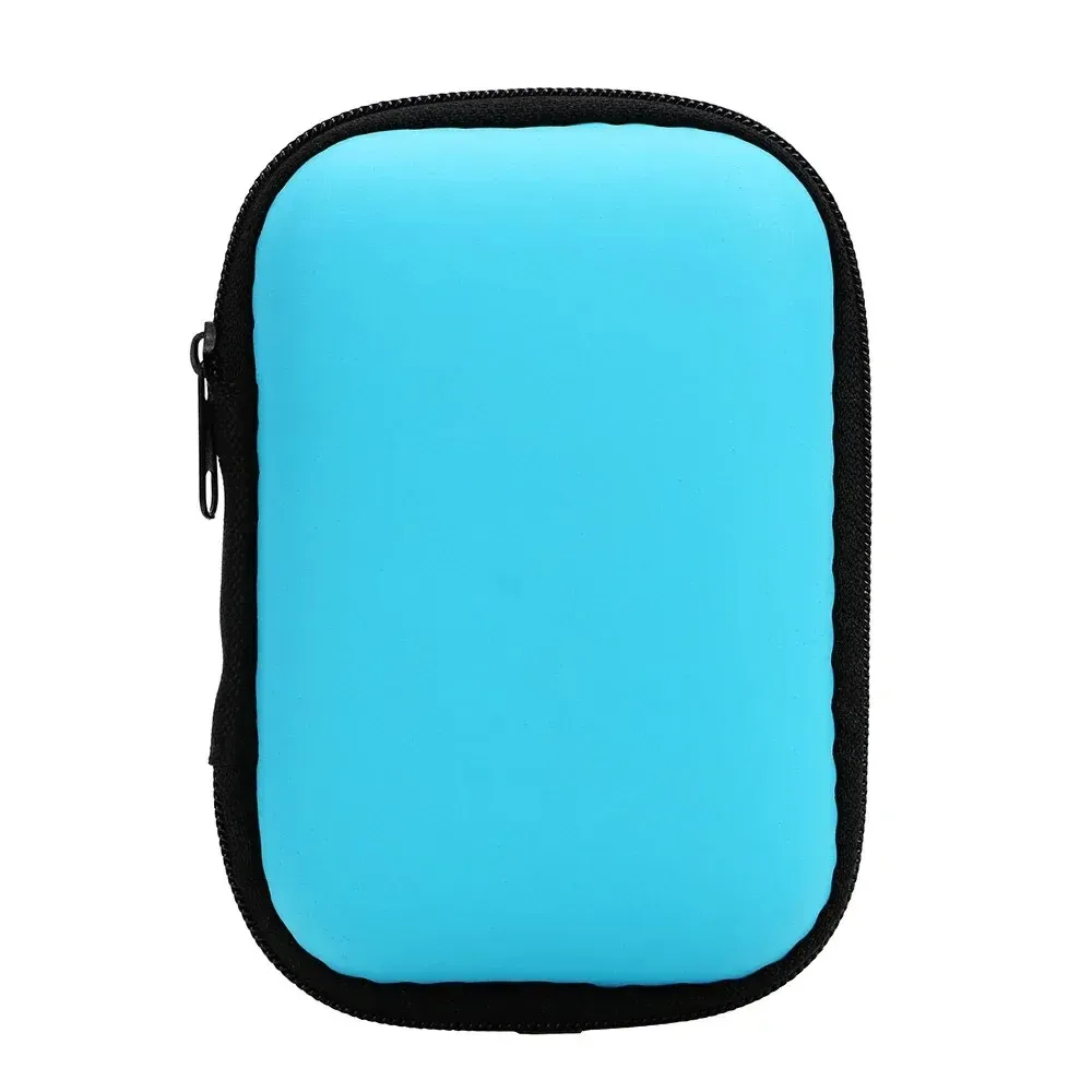 Sac de rangement de voyage pour accessoires électroniques, étui de rangement pour écouteurs, pochette zippée, organisateur de câbles portable 9