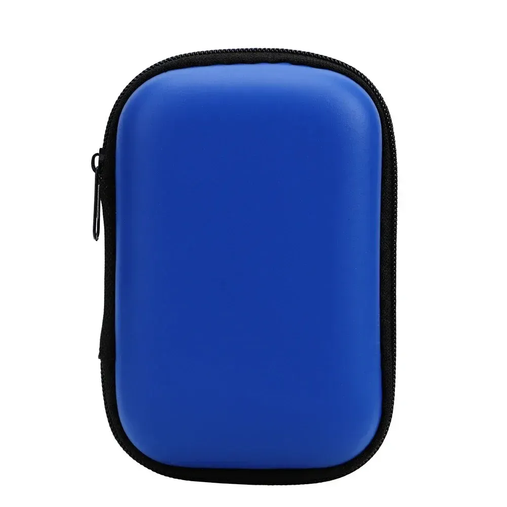 Sac de rangement de voyage pour accessoires électroniques, étui de rangement pour écouteurs, pochette zippée, organisateur de câbles portable 8