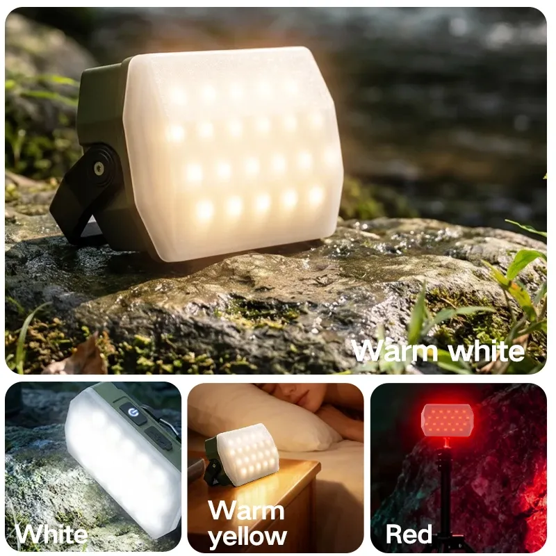Lampe portable rechargeable à longue autonomie et forte luminosité pour l'extérieur 4