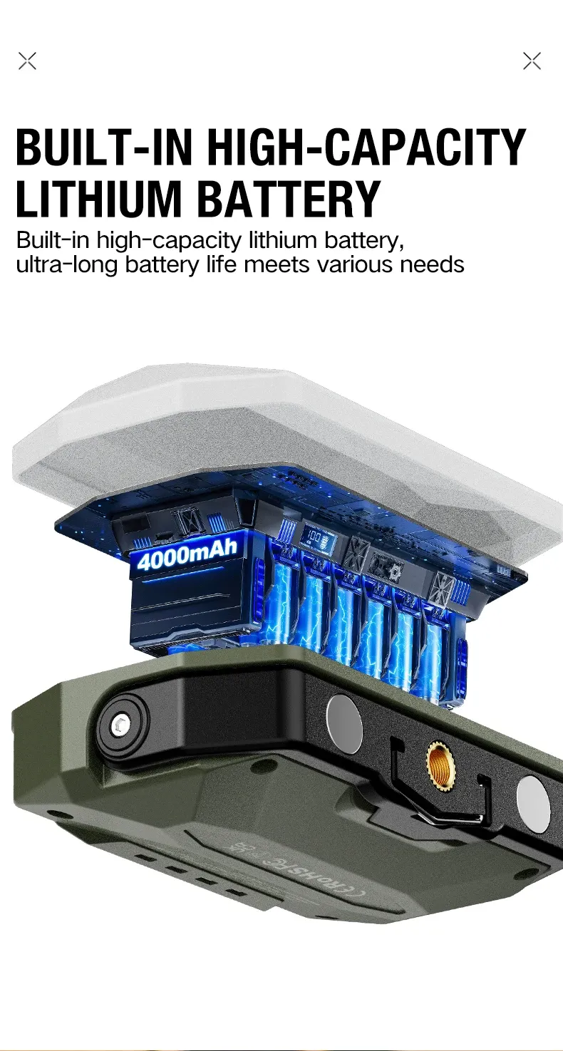 Lampe portable en extérieur