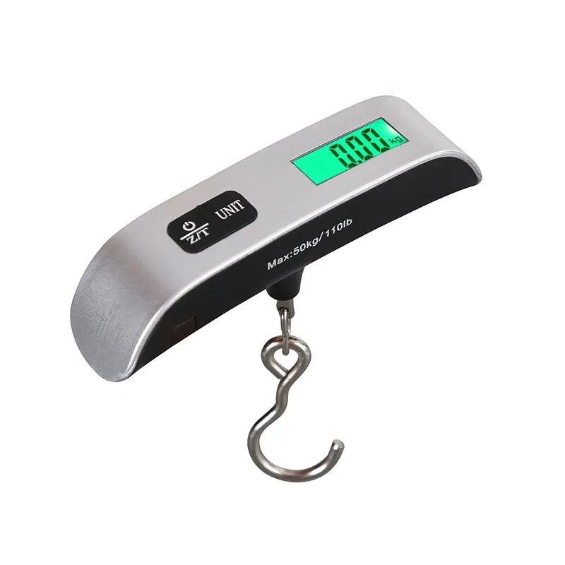 Balance électronique portable à écran LCD pour bagages de voyage, capacité 50 kg / 110 lb 8