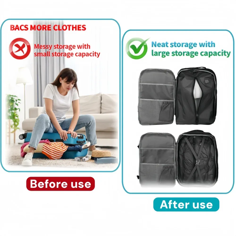 Détail du sac de compression