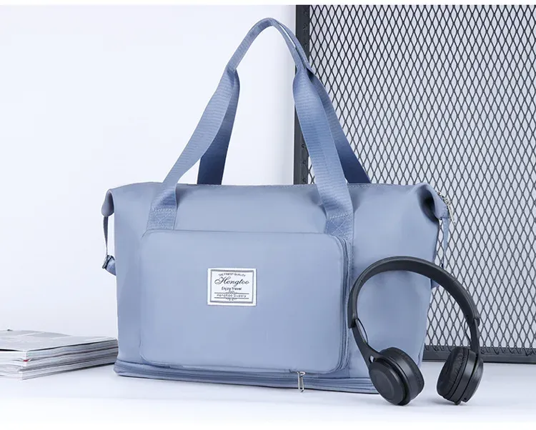 Sac de voyage extensible, finition soignée