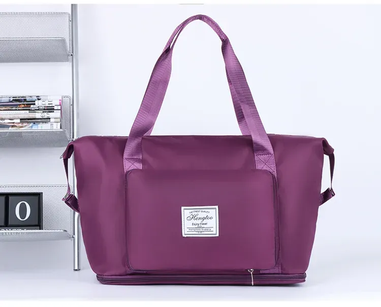 Sac de voyage extensible, rangement optimisé